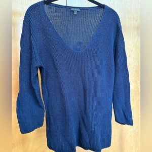 100% Cotton Navy Sweater